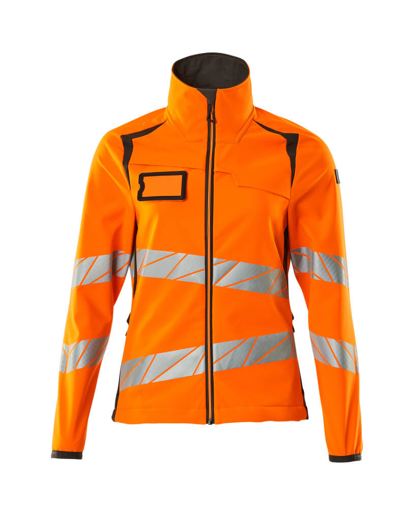 Mascot Soft Shell Jacke, Damenpassform Soft Shell Jacke Gr. 2xl, Hi-vis Orange/dunkelanthrazit