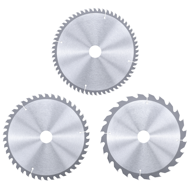 Kreissägeblatt-Satz HM, Ø 250 x 30mm, 2,5mm, 24Z / 42Z / 60Z