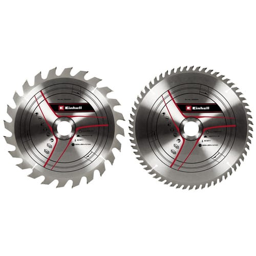 Kreissägeblatt-Satz HM, Ø 250 x 30mm, 3,2mm, 24Z / 60Z