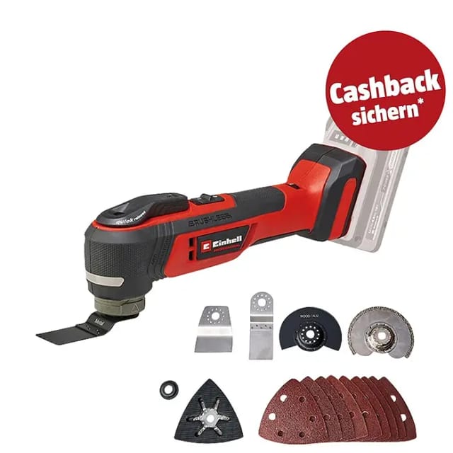 Professional Akku-Multifunktions-Werkzeug TP-MG 18 Li BL-Solo, 18Volt