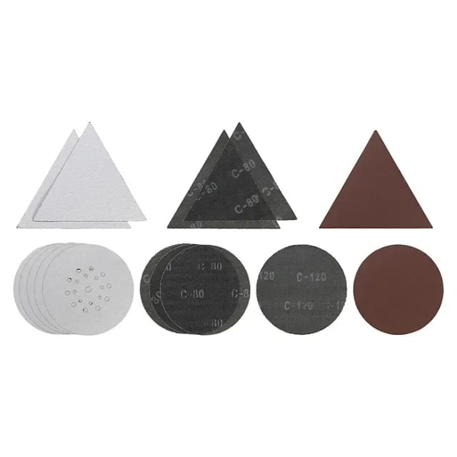 Gitter-Schleifblatt-Set für Trockenbauschleifer, Ø 225mm