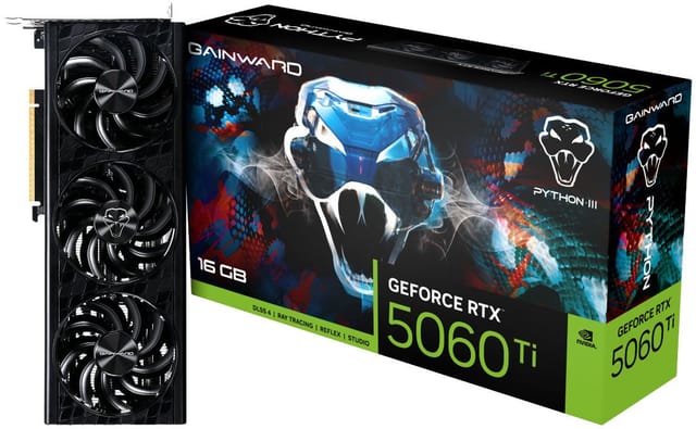 GeForce RTX 5060 Ti Python III 16GB, Grafikkarte