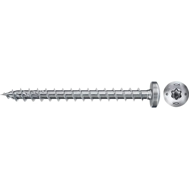 Spanplattenschraube PowerFast II 4,5x40 Pan Head TX VG