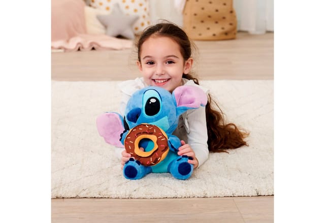 Disney Stitch mit Doughnut, Kuscheltier