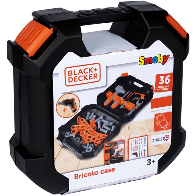 Smoby Black+Decker Werkzeugkoffer, Kinderwerkzeug