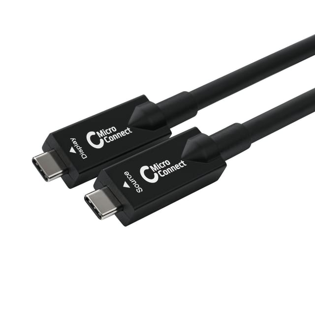 Microconnect Premium Fiber Usb-c 3.2 Gen 1 Hybridkabel 12,5 M, Usb3.2cc12op