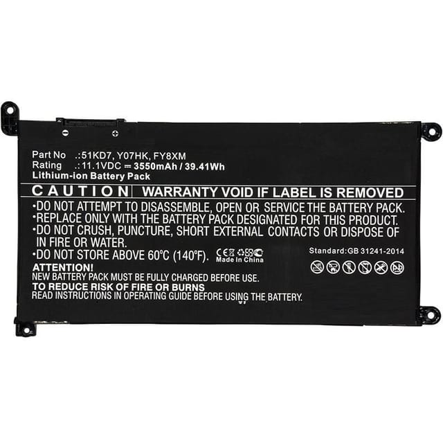 Coreparts Dell Laptop-akku, Mbxde-ba0194