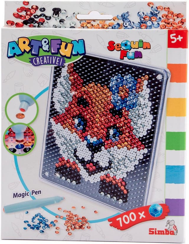 Art & Fun Sequin Fuchs, Basteln