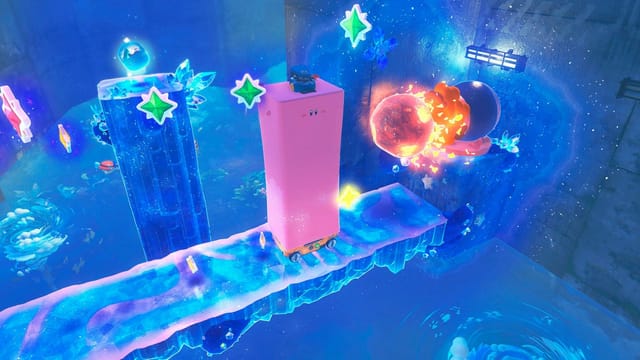 Kirby und das vergessene Land + Die Sternensplitter-Welt-Spiel