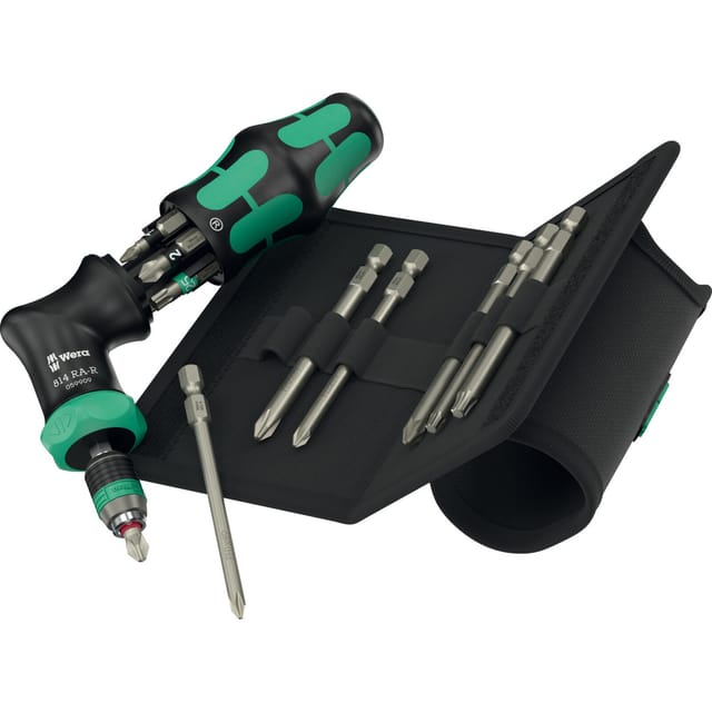 Kraftform Kompakt Pistol RA-R 2, Bit-Satz