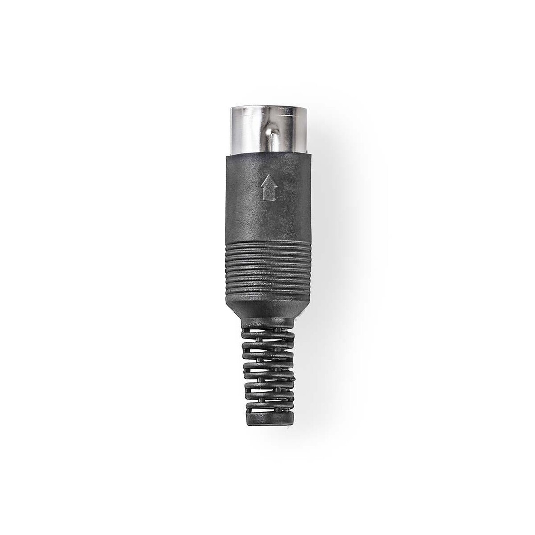 Din-stecker Nedis 6-polig Pvc Nickel 25 Stück