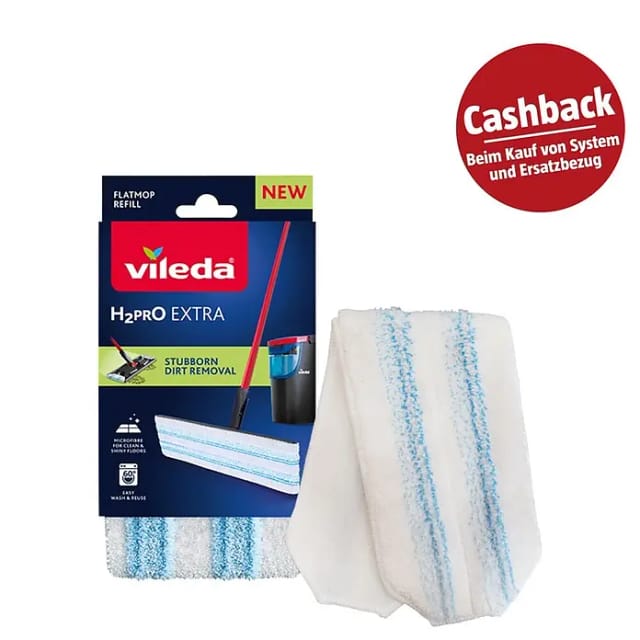 H2PrO Extra Flachwischer Ersatzbezug, Wischbezug