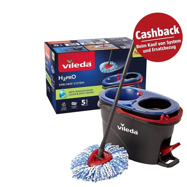 H2PrO Spin Mop Set, Bodenwischer