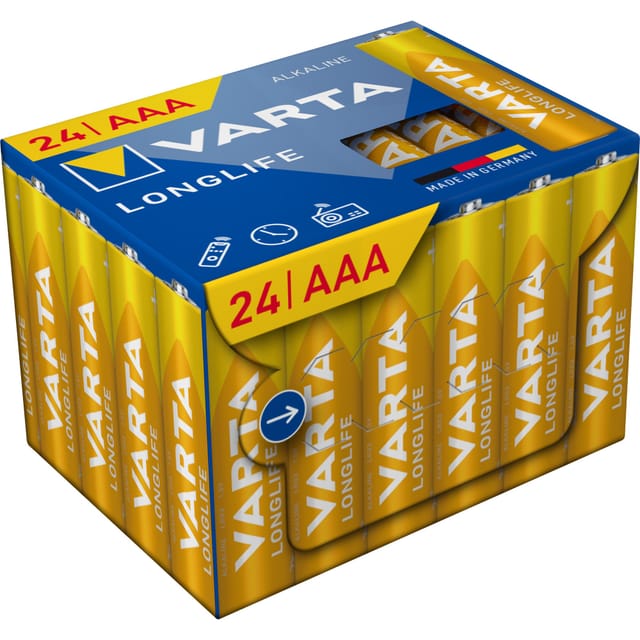 Longlife Batterie LR03 Box, AAA (Micro)