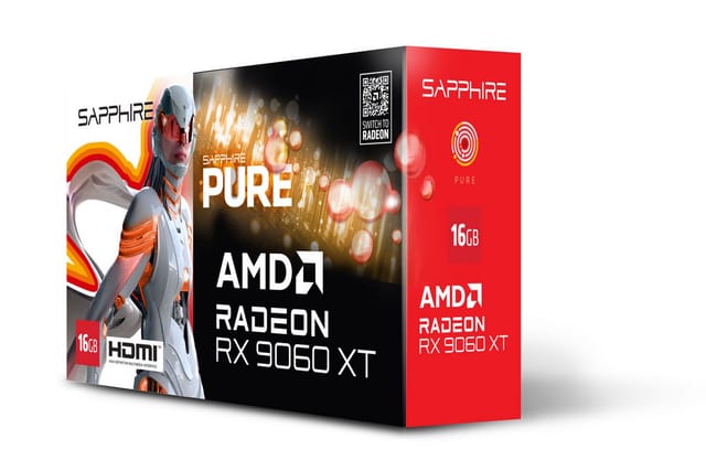 Radeon RX 9060 XT PURE 16GB, Grafikkarte