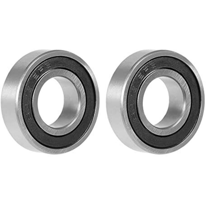 2 Pièces 6003-2rs Roulements À Billes Scellé 17x35x10mm, Pré-lubrifié/acier Au Chrome/joint En Caoutchouc, 6003rs Roulements À Billes À Gorge Profonde