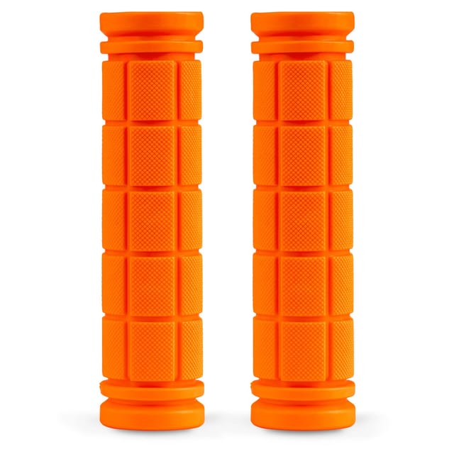 Scootergriffe, Orange, 2 Stück.