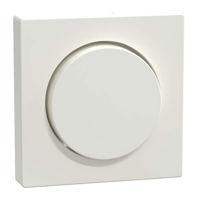 Zentralplatte mit Drehknopf für Dimmer im Design System M, Typ MEG5250-0319