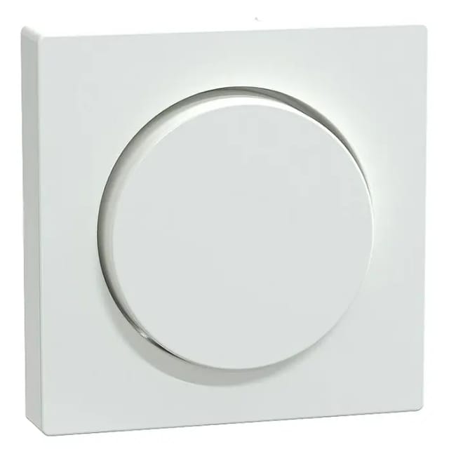 Zentralplatte mit Drehknopf für Dimmer im Design System M, Typ MEG5250-0325