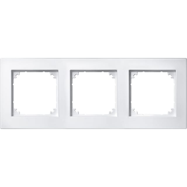 Rahmen dreifach waagerecht und senkrecht Montage Typ 486319 Thermoplast matt