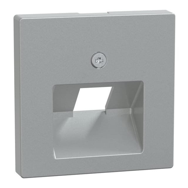 Zentralplatte Aluminium für Universal-Anschluss-Einsatz, Typ 298360, Unterputzmontage