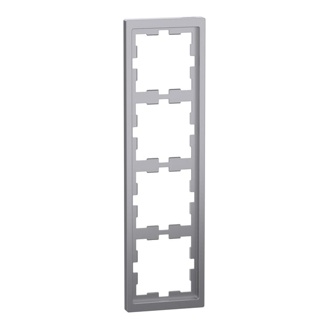 Rahmen vierfach D-Life MEG4040-6536 aus Thermoplast lackiert, glänzend, IP20