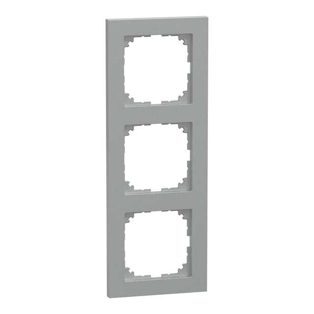 Rahmen dreifach, Thermoplast, senkrecht und waagerecht montierbar, Schutzart IP20