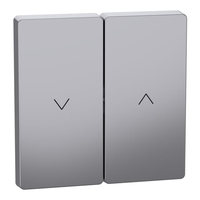 Wippe Edelstahl Rollladenschalter Typ MEG3855-6036, einteilige Wippe, lackiert