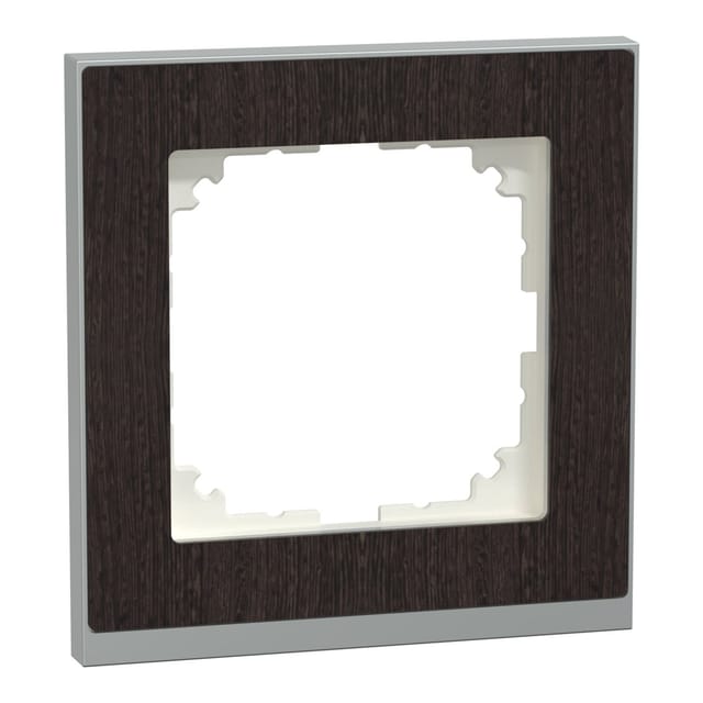 Decor-Rahmen einfach mit Montagerichtung horizontal und vertikal, Kunststoff, matt, IP20