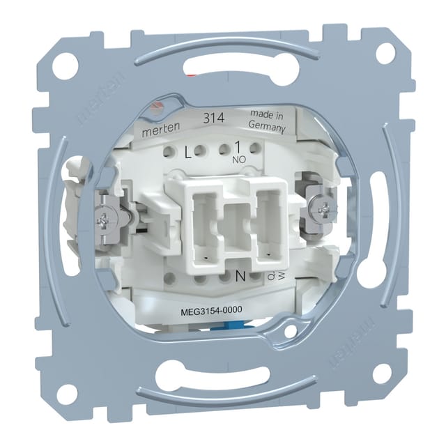 Taster-Einsatz 1 Schalter mit separatem Meldekontakt 10 Ampere MEG3154-0000