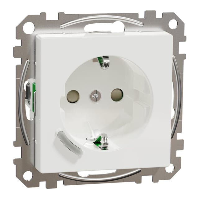Connected Schutzkontaktsteckdose Typ F mit Smart-Funktion und Ein-/Ausschalter