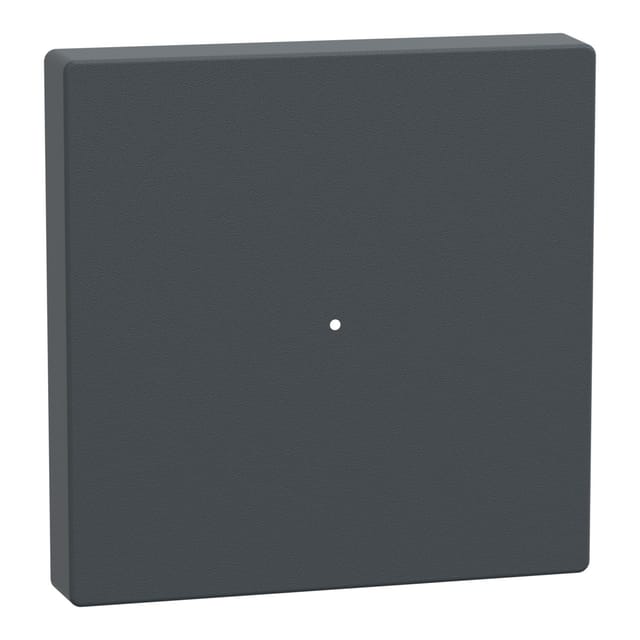 Wippe einteilig 1-fach System M mit Kontrollfenster, Kunststoff, matt, IP20, IK01