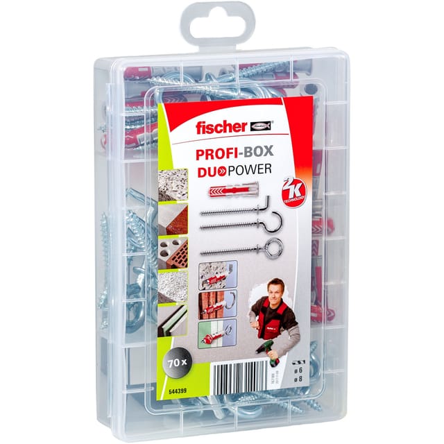 Profi-Box DuoPower + Haken, Dübel