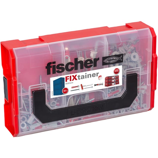 FixTainer - DuoLine + Schraube, Dübel