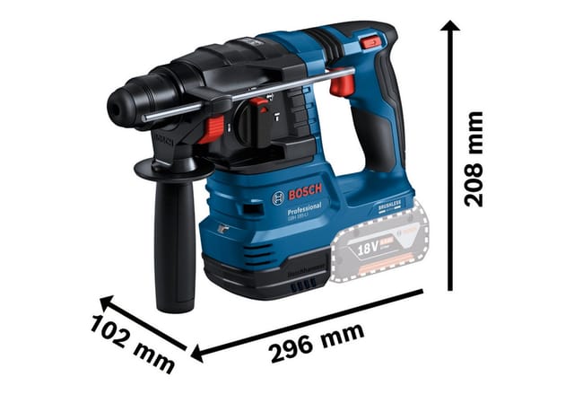 18V Profi Set, GBH 18V-22 + GSR 18V-65 + GWS 18V-8 Professional, Werkzeug-Set
