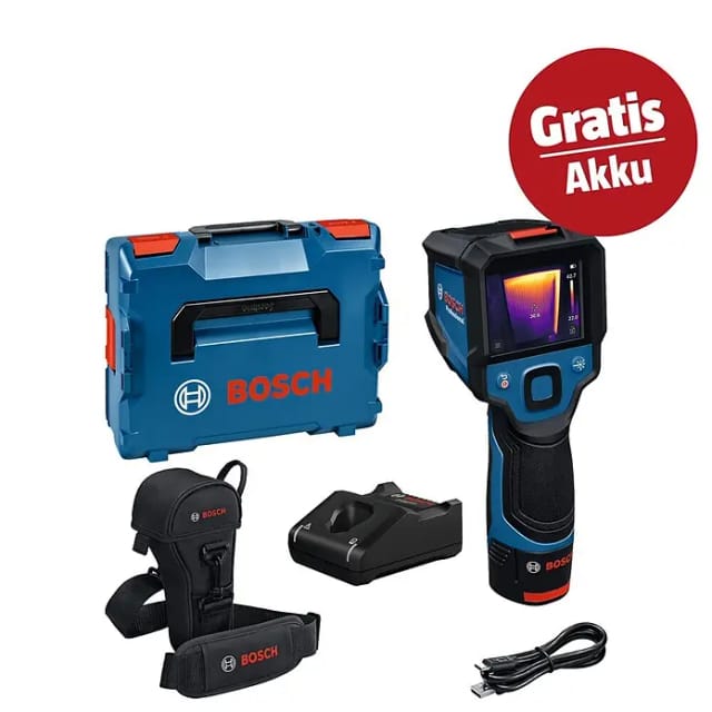 Akku-Wärmebildkamera GTC 12V-450-13 Professional, Thermodetektor