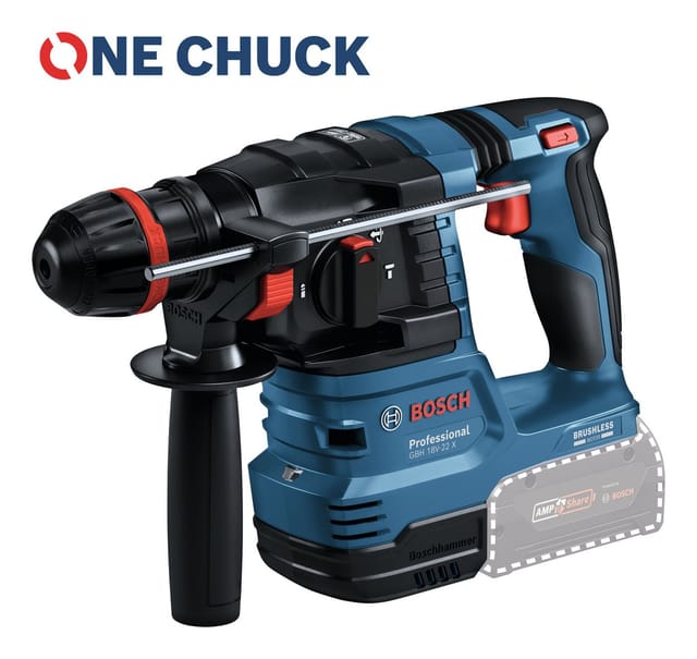 Akku-Bohrhammer GBH 18V-22 X Professional, 18Volt