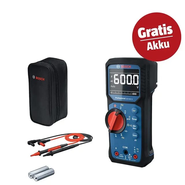 Digitales Multimeter GDM 600-15 Professional, Messgerät
