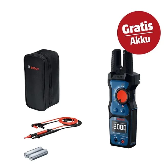 Offene Strommesszange GFM 1000-15, Messgerät