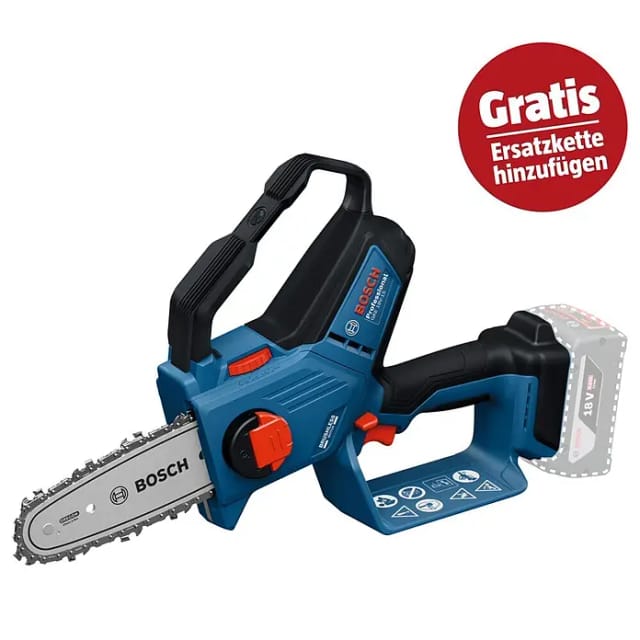 Akku-Astsäge GKE 18V-15 Prodessional solo, 18Volt, Kettensäge