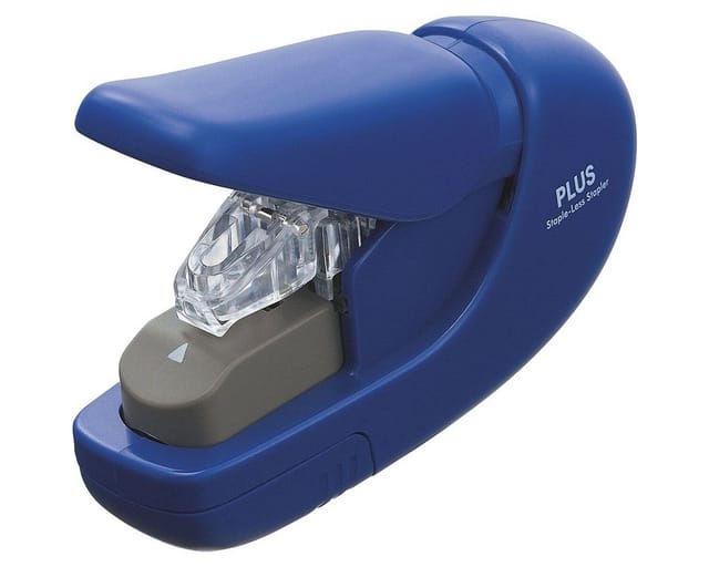 Heftgerät Lösbar 5 Bl. (80 G/m²) Stahl/kunststoff Blau