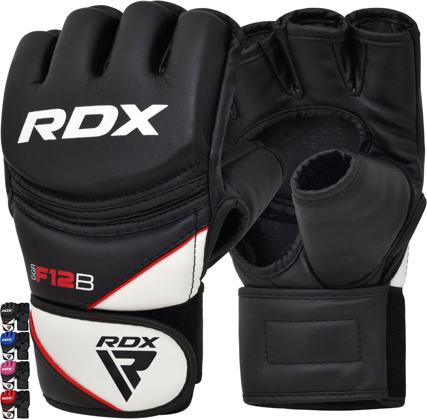 Rdx Ggrf-12 Mma-handschuhe Schwarz L