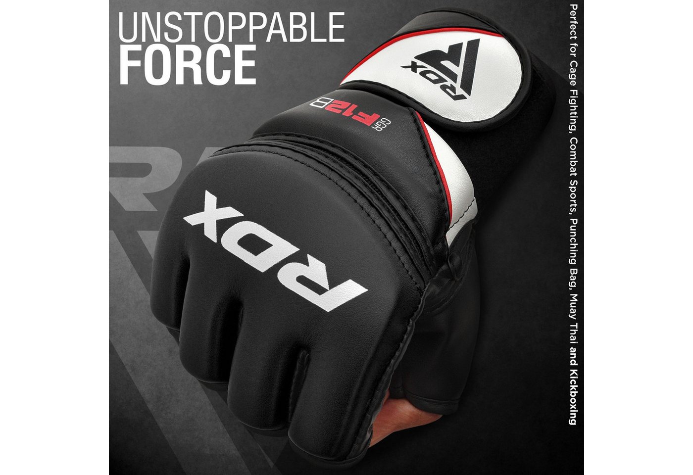 Rdx Ggrf-12 Mma-handschuhe Schwarz L Bild 5