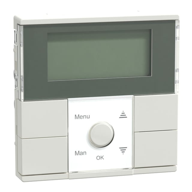 Zeitschaltuhr-Modul für System M, elektronisch, Unterputz, 230 Volt, 50-60 Hertz