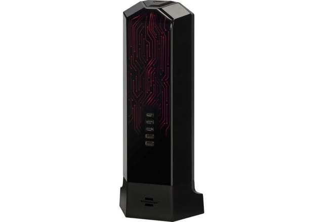 Gaming Tower 9fach RGB Light, Steckdosenleiste