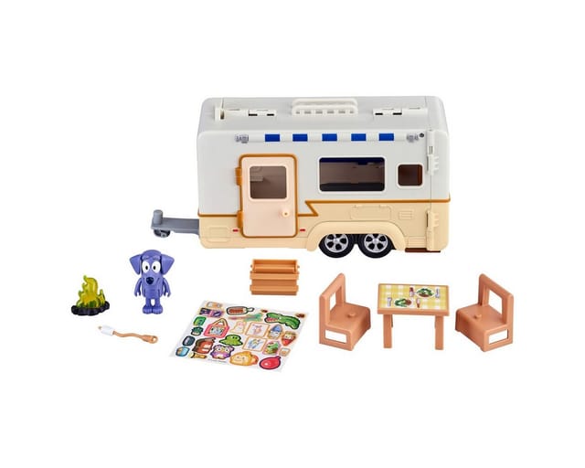 Bluey - Campervan-Spielset, Spielfahrzeug