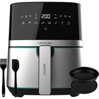 Heißluftfritteuse CecoFry Full InoxBlack 5500 Pro, mit Zubehör Bild 2