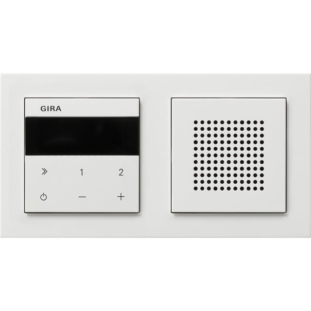 Unterputz-Radio Internet-Protokoll Lautsprecher mit Rahmen E2 Typ 232029, Internetradio