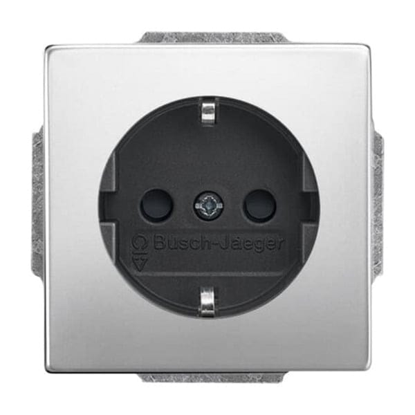 Steckdoseneinsatz Typ 20 EUCKS-866, Steckdose CEE 7/3 mit Erdungsclips, 16 Ampere, 250 Volt