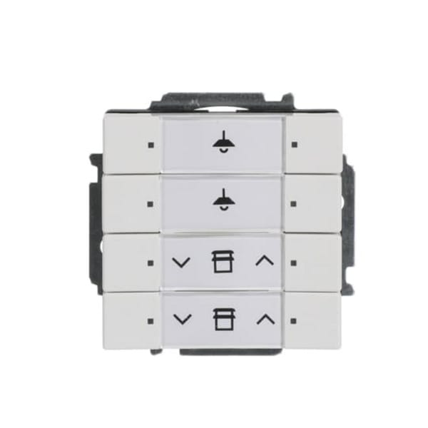 Tastsensor vierfach mit Busankoppler Typ 6127/01-84 für KNX Installationsbus